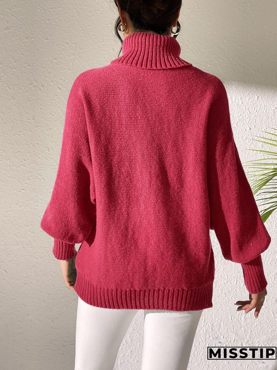 Turtleneck Long Sleeve Sweater