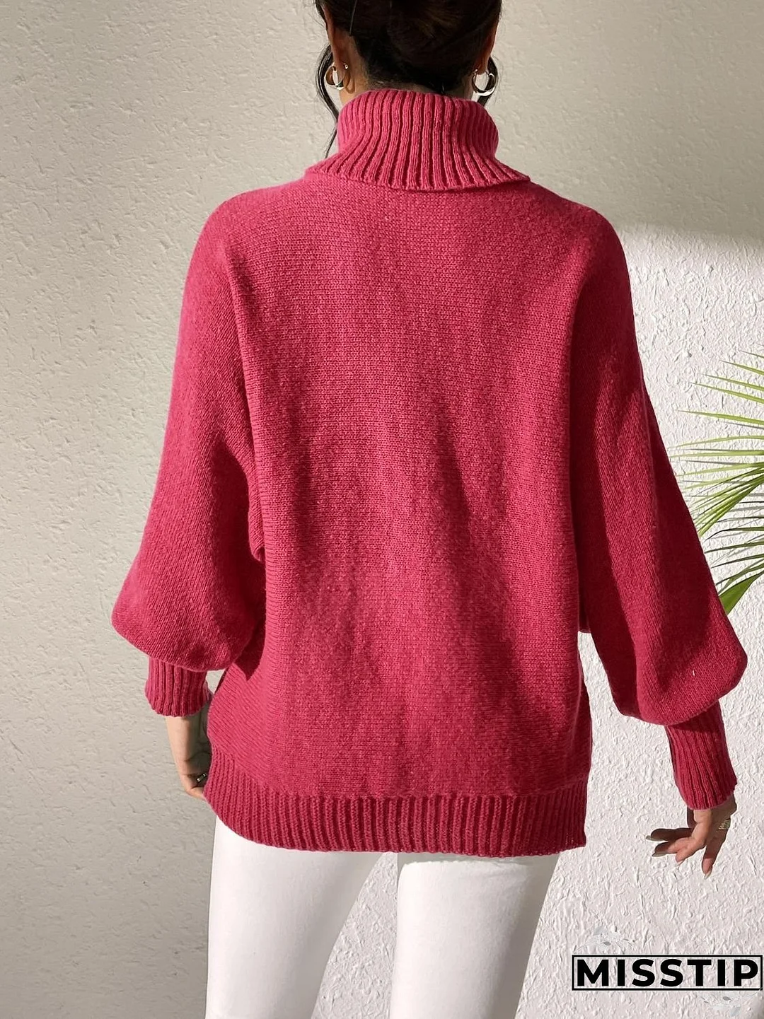 Turtleneck Long Sleeve Sweater