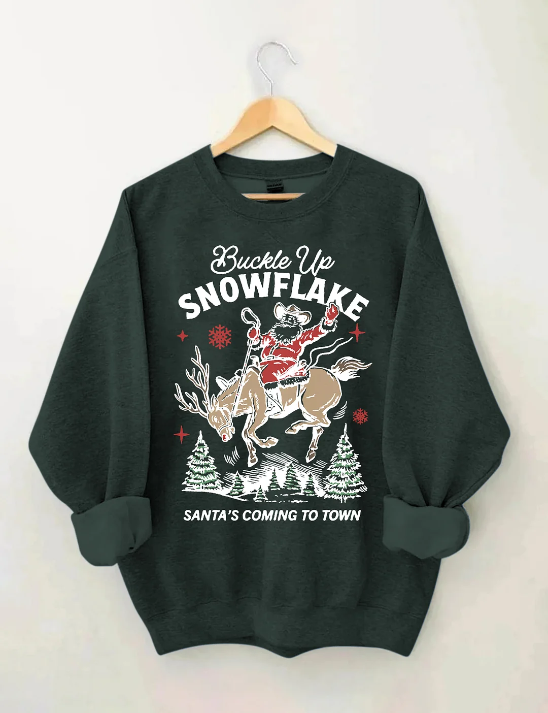 Santa's Coming To Town Sweatshirt