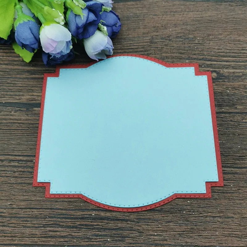 13pc nesting frame backgrounMetal Cutting Dies Stencils For DIY Scrapbooking Decorative Embossing Handcraft Die Cutting Template