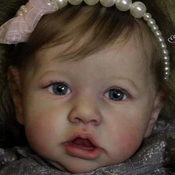 22'' Little Alexa Reborn Baby Doll Girl, Cloth Body - Reborn Shoppe