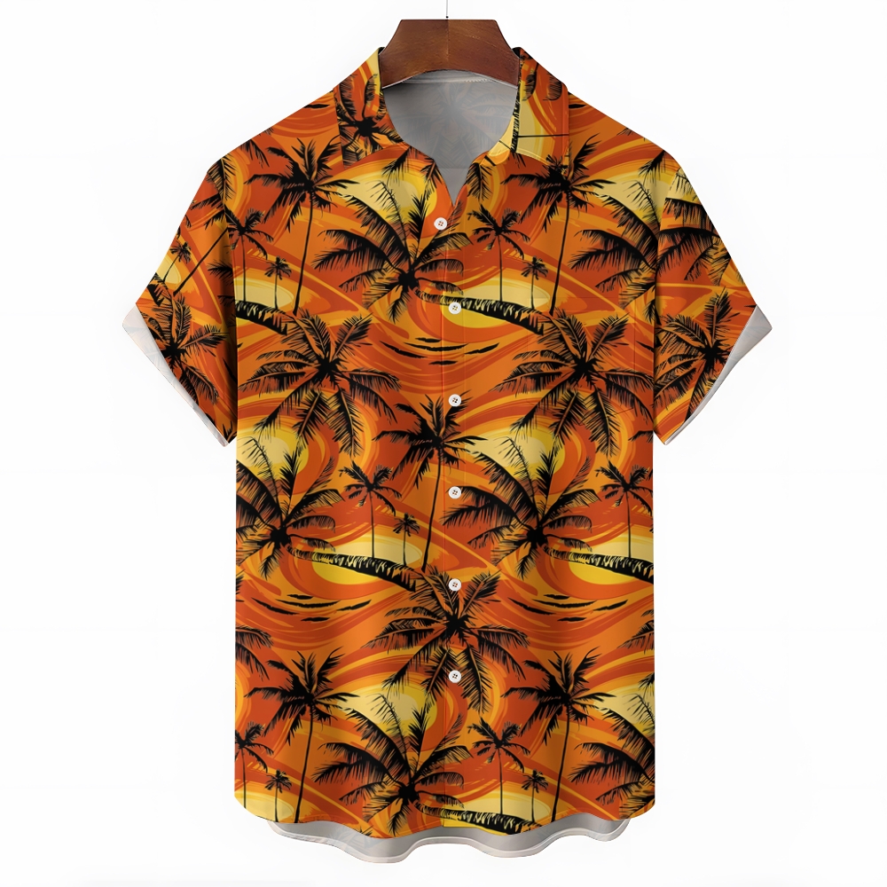 Tropical Palm Tree Hawaiian Shirt