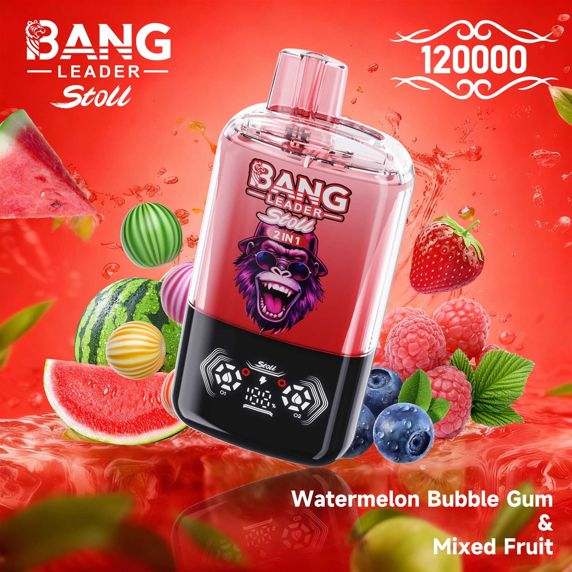 【New Arrive】Bang Leader Stoll 120K 120000 Puffs  mysite fumotvapeshop