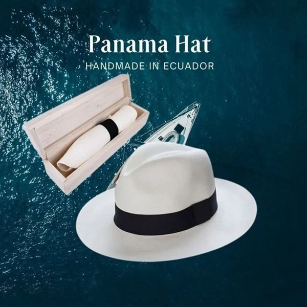 🌿Adjustable Classic Panama Hat-Handmade In Ecuador