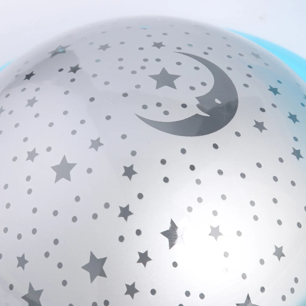 UFO Shaped Starry Sky LED Projector Light USB Kid Night Decor Lamp (Blue)