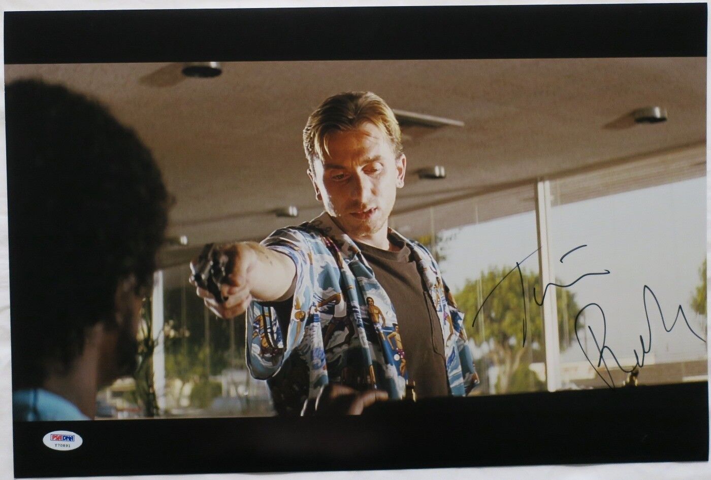 Tim Roth Signed Pulp Fiction Authentic Autographed 12x18 Photo Poster painting PSA/DNA #Y70891