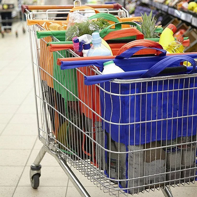 4 in 1 reusable shopping cart bags | 168DEAL
