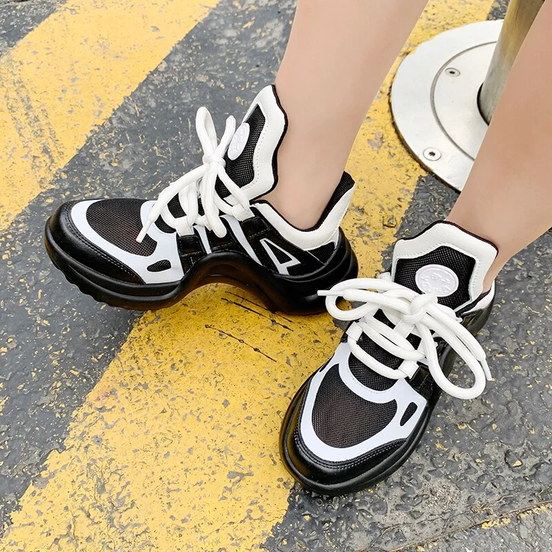 Colourp Shoes Women 2021 Brand Design Bling Sequined Women's Casual Shoes Fashion Female Chunky Sneakers Stylish Sport Shoes