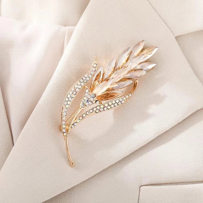 Elegant Minimalist Pin Rose Flower Alloy Plating Women’s Brooches