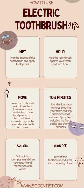 How to use an electric toothbrush - Sodentist