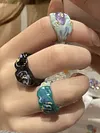Original Stylish Colorful Jewel Ring