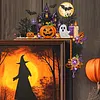 2pcs DIY Diamond Painting Halloween Door Corner Frame Wood(Halloween atmosphere)