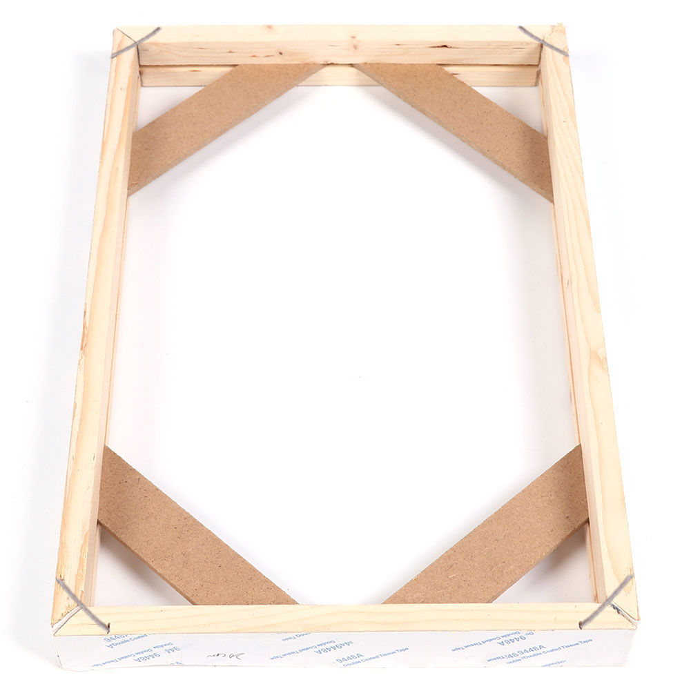 DIY Solid Wood Canvas Picture Frame Kit Wooden Photo Inner Frames (20x30cm)