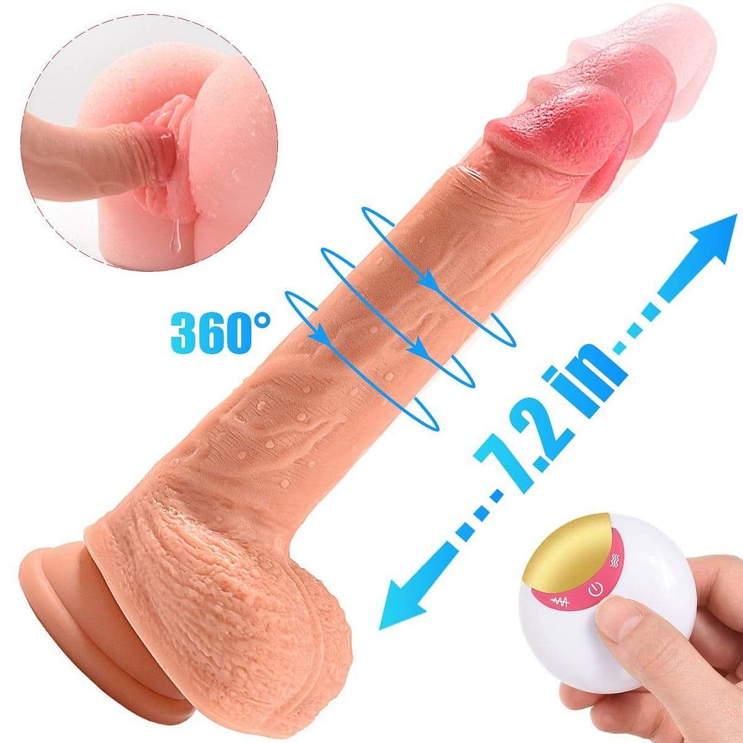 G-Spot Thrusting Dildo-FUNSEXDOLLS