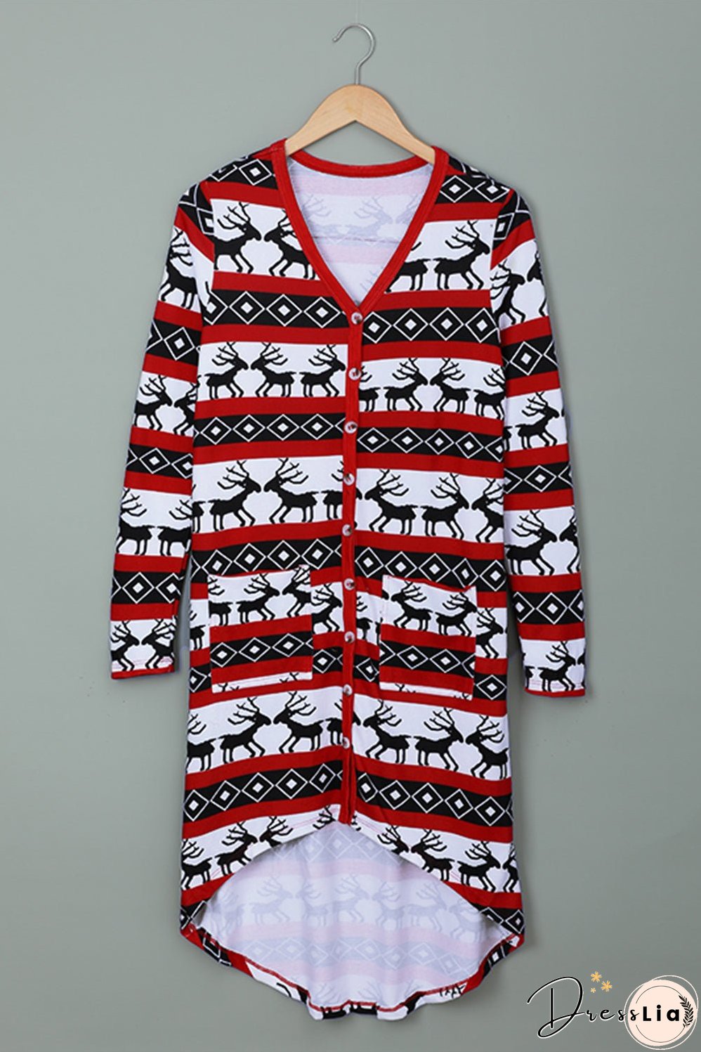 Christmas Long Cardigan