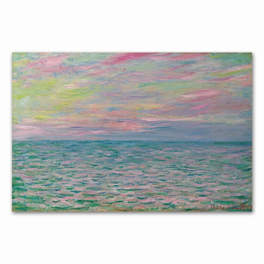 Famous Claude Monet Canvas Painting  and prints Fashion Modern Wall art pictures For Living room bedroom dinning room cafe