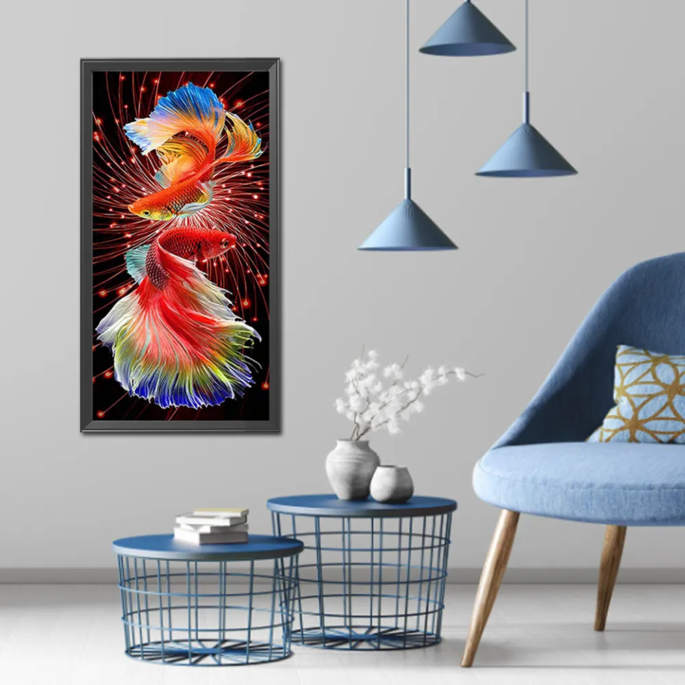 Diamond Painting - Full Square Drill - Fish(40*80cm)