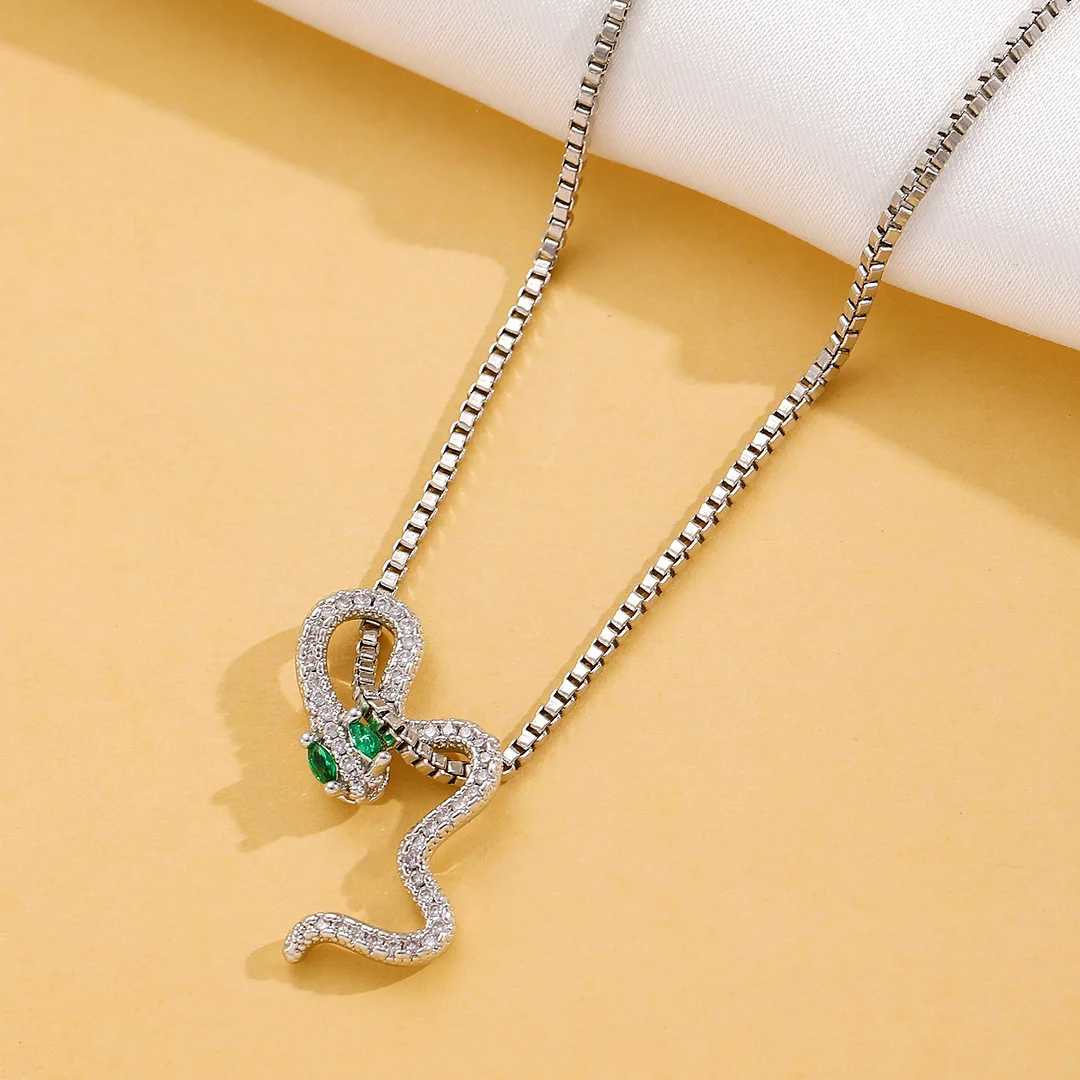 Snake Gold-Plated Necklace