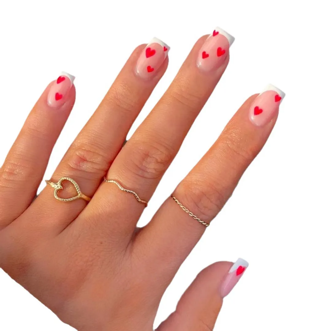Churchf Day Love Wearing French Fresh Pressed Hand Nails Press On Nails