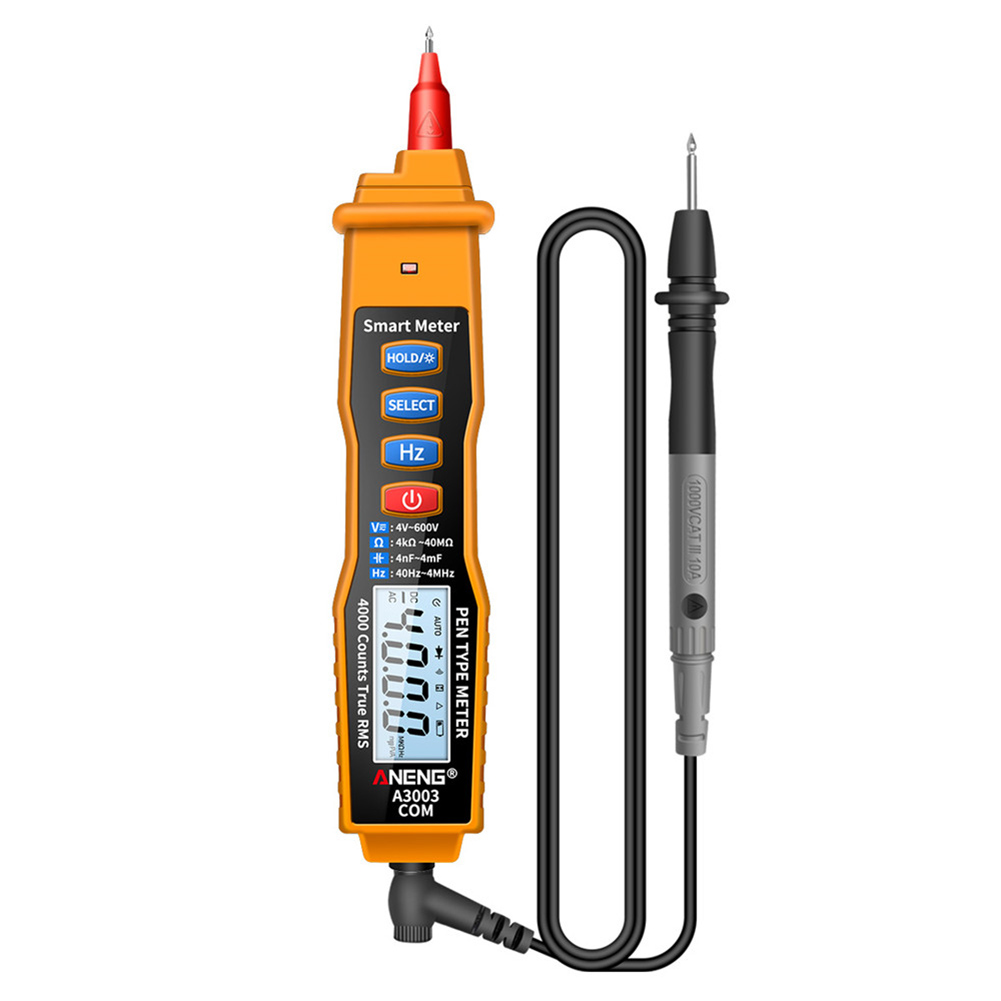 

A3003 4000 Counts - Digital Multimeter, Yellow, 501 Original