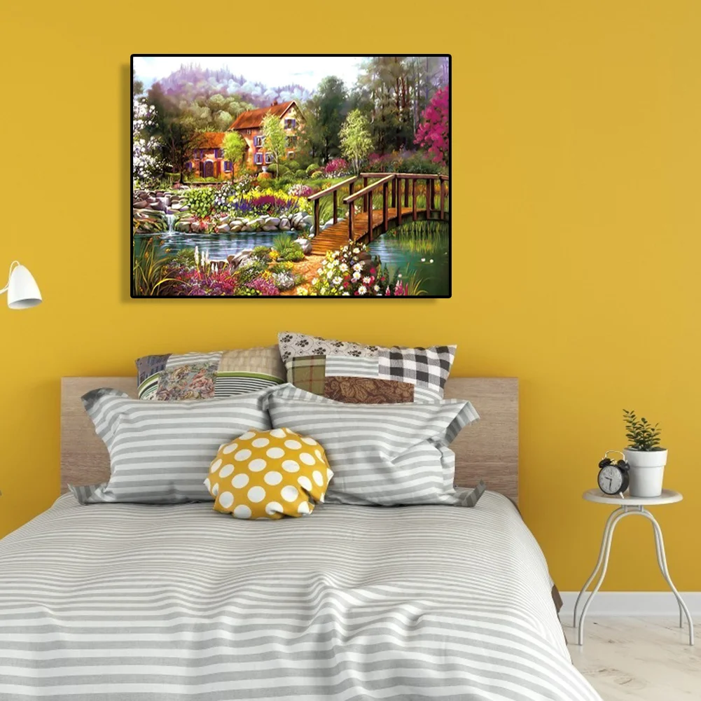 Bridge Cottage - Paint By Number(50*40cm)