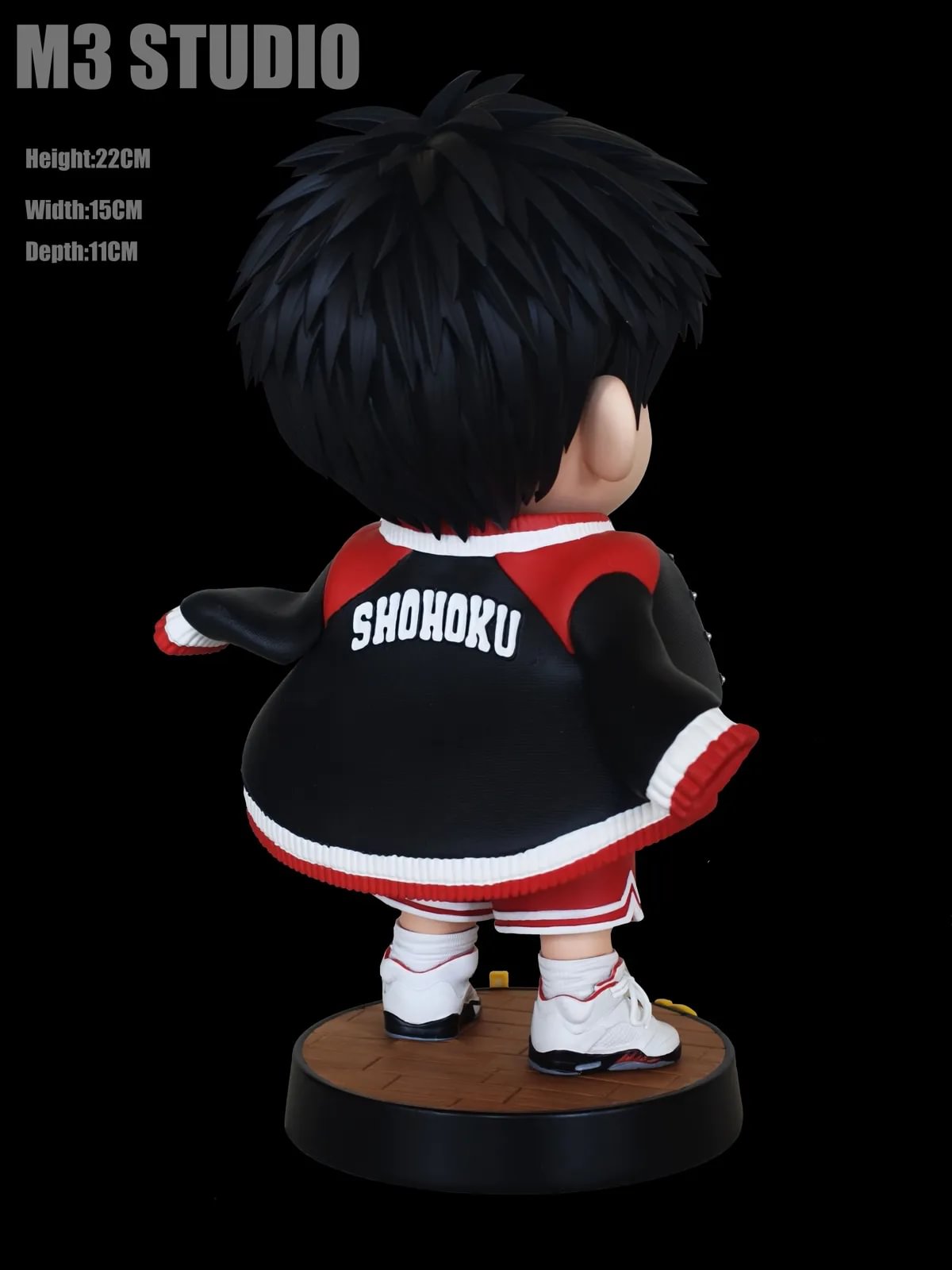 Chibi Ver. Shohoku Kaede Rukawa - SLAM DUNK Resin Statue - M3 Studios