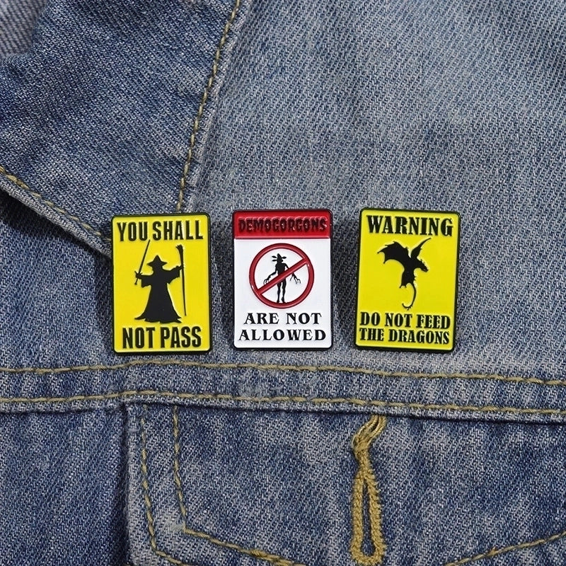 Cartoon Style Cowboy Style Letter Alloy Stamping Stoving Varnish Plating Women’s Brooches