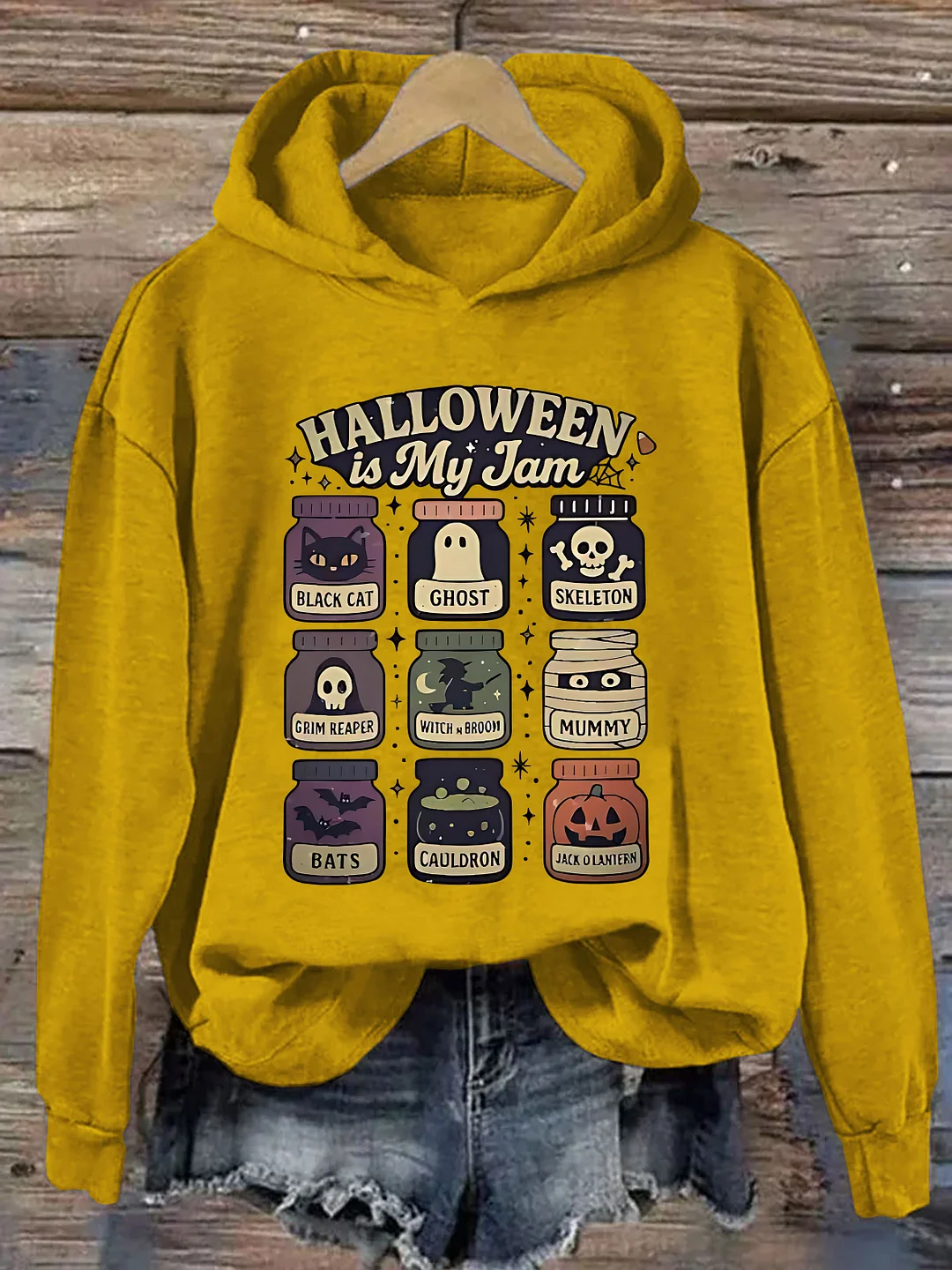 Halloween Jam Jars Hoodie