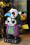 1/1 & Mini Scale JOKER Cosplay Pikachu - DC Pokemon Resin Statue - TOFFEE Studios [In Stock]