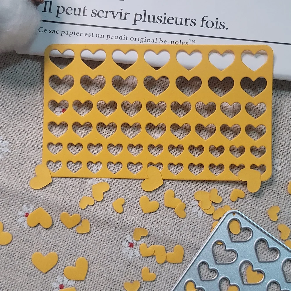 CHENJIN Flower Cutting Die Set - 9 Piece Carbon Steel Craft Dies For Card Making