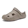  2025 summer new EVA non-slip driving sandals and slippers beach hole shoes men/women universal