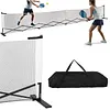 [US Local Warehouse] 22ft Telescopic Peak Ball Posts with Wheels Movable Net Posts Frame Pickleball Training Netting for Indoor & Outdoor Courts