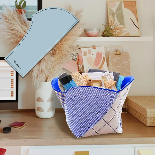 DIY Beautiful Storage Basket-Templates +With Instructions
