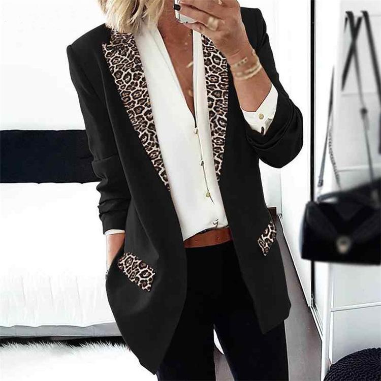 Leopard Jointed Elegant Jacket