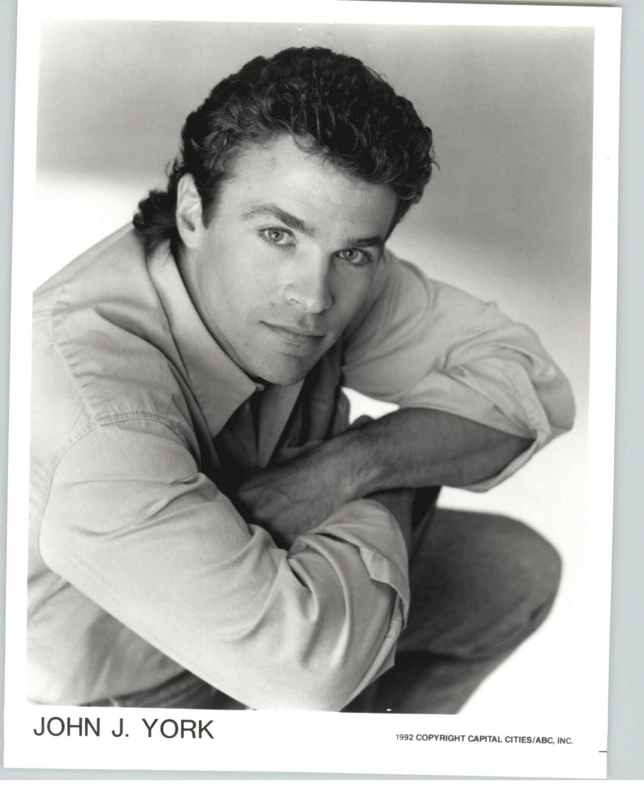 John J. York - 8x10 Headshot Photo Poster painting - General Hospital