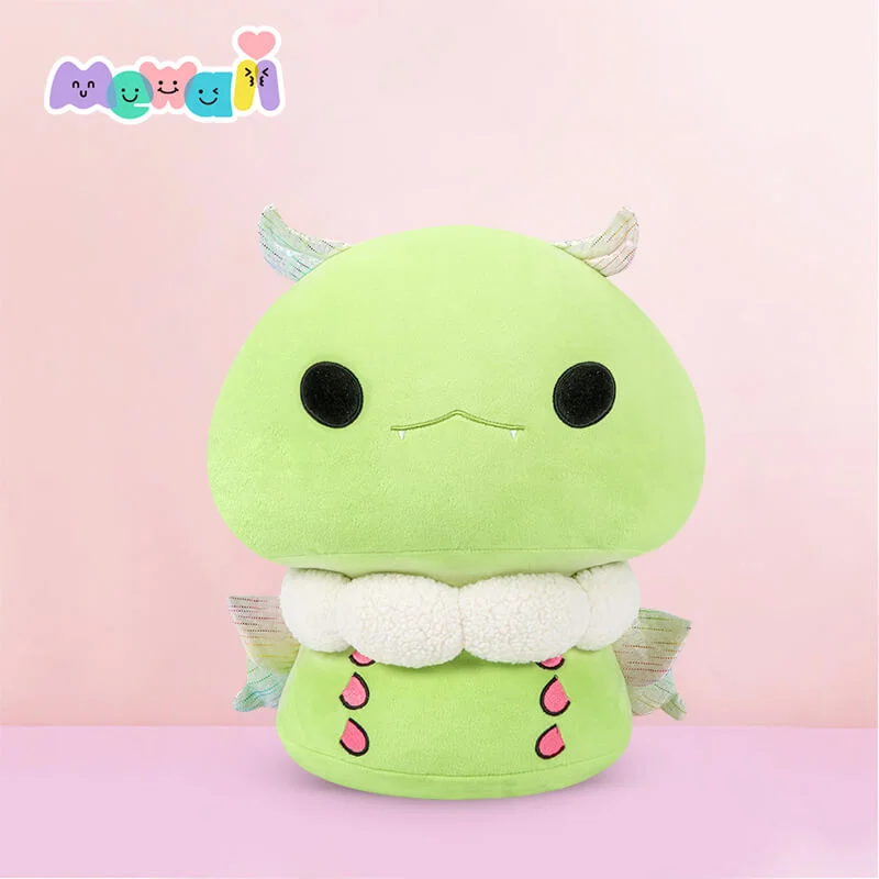 MeWaii® Famille Champignon Ver à Soie Kawaii Oreiller en peluche Jouet à écraser