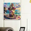 Seaside Teacup Castle-Full Round Diamond Painting 40*40CM