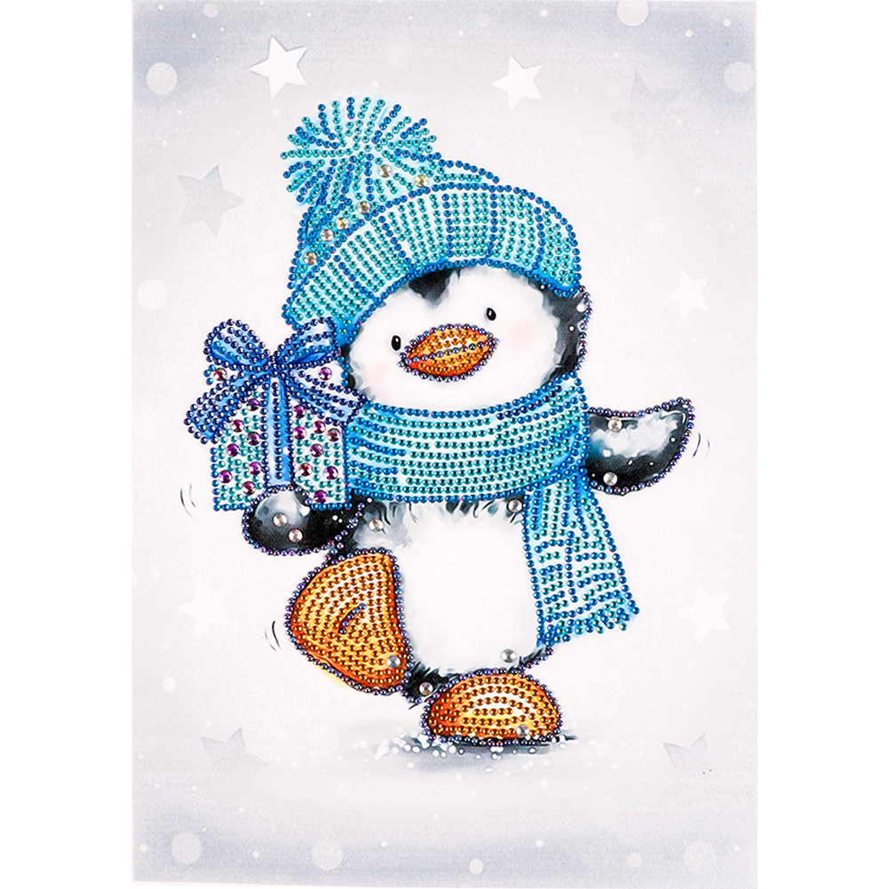 

Cute Penguin - Special Shaped Diamond Painting - 30*40CM, 501 Original