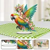 Acryl Papagei und Elf - 5d DIY Handwerk Ornament