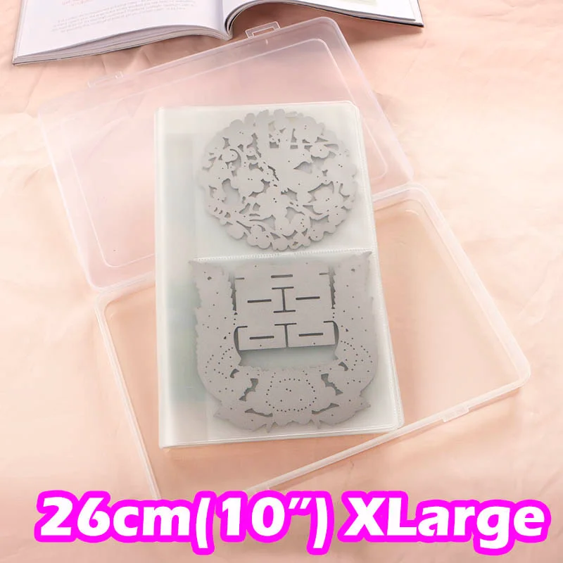 Nigikala CUTTING DIES 14CM-18CM Cutting dies storage book BOX PLUS PVC book easy for handling & protecting your cutting dies