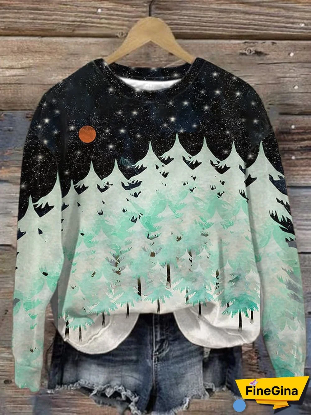 Women's Christmas Casual Long Sleeve Sweatshirt
