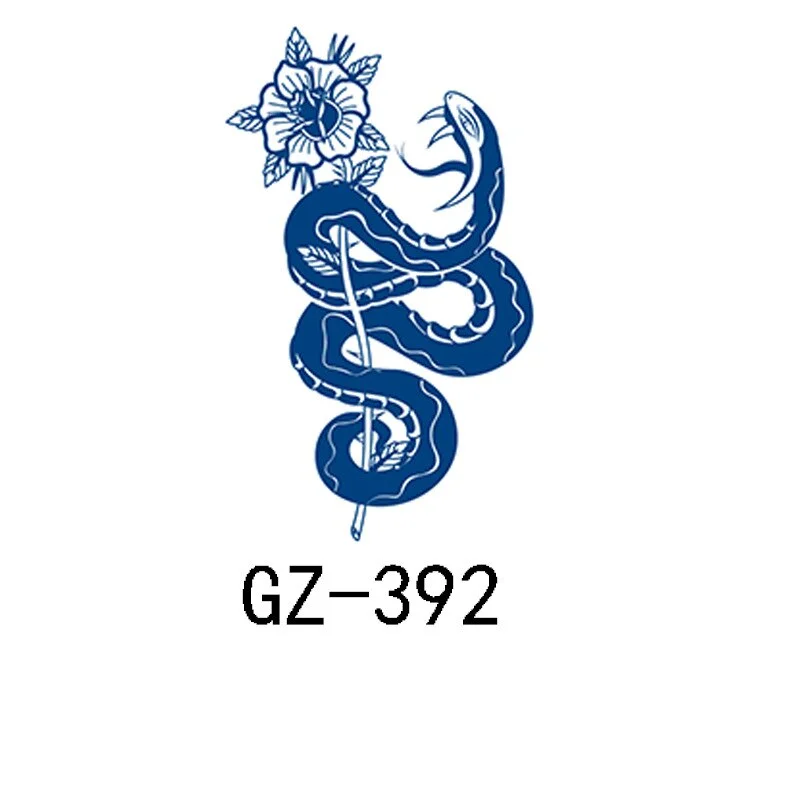 Net Red Herbal Juice Tattoo Sticker Semi-permanent Waterproof Sweat-proof Tattoo Masking Scar Temporary Tattoo