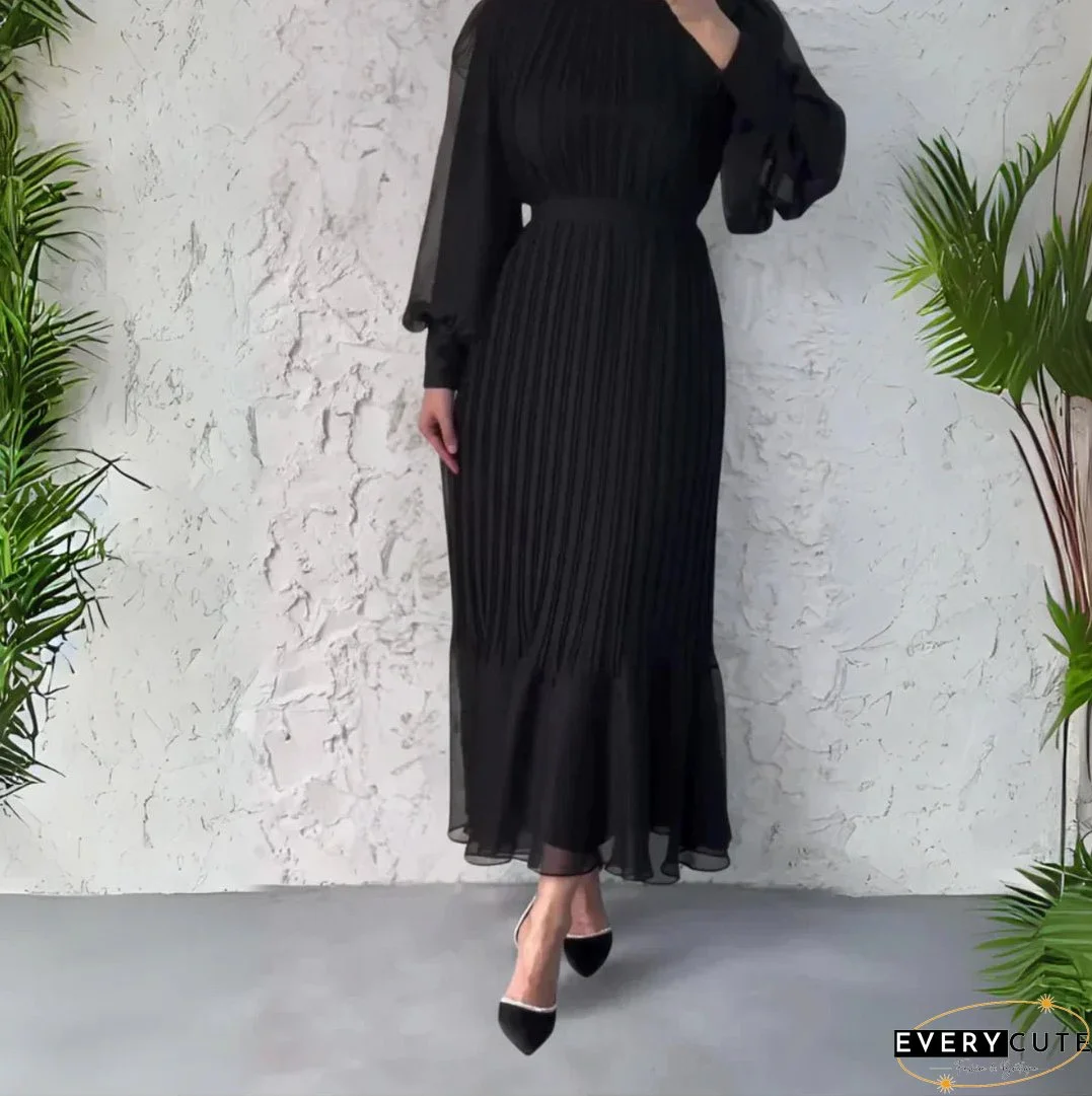 Chic and Relaxed winter Dress