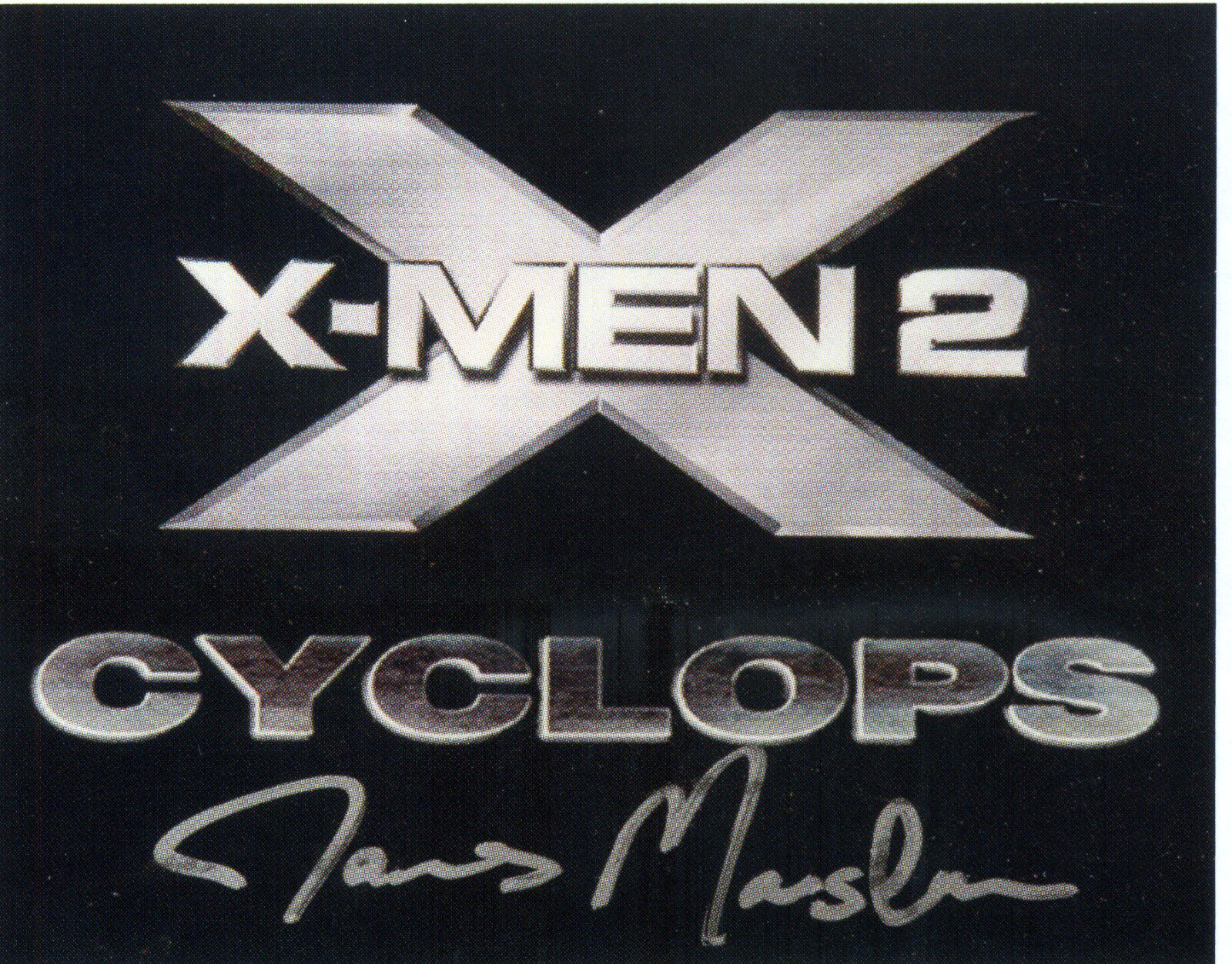 JAMES MARSDEN Signed 'X-Men / Cyclops' Photo Poster paintinggraph - Film Actor - preprint