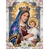 (Pre-Framed)Virgin Mary-Special Shape Diamond Painting Kit(30x40cm)