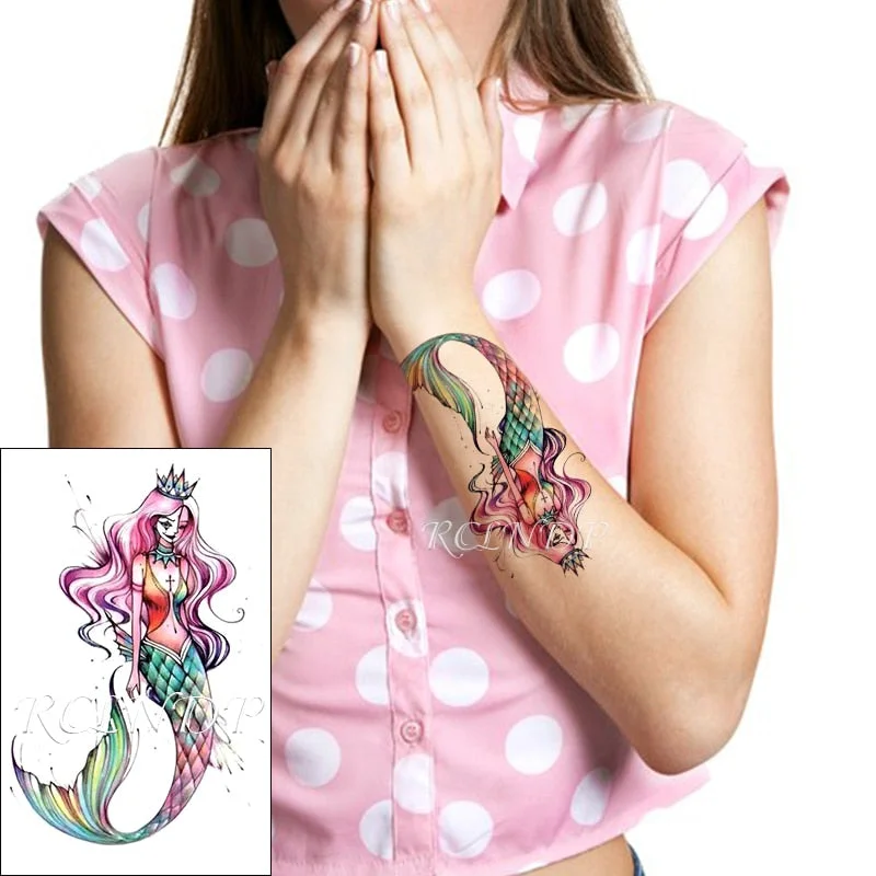Waterproof Temporary Tattoo Sticker Butterfly Fake Tatto Flash Tatoo leg Arm hand foot tatouage for Girl Women lady