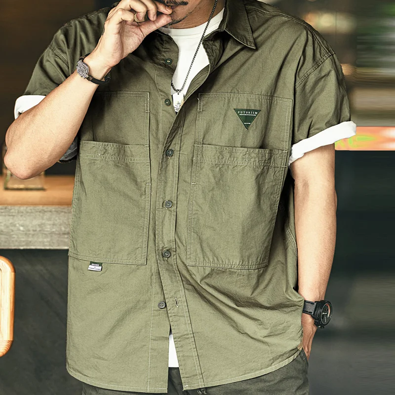 American Design Cotton Short Sleeve Shirt