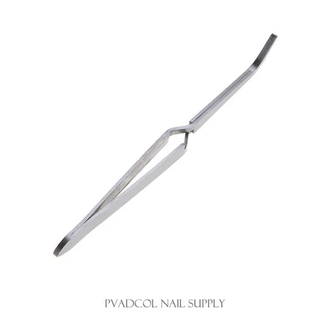 Acrylic Nail C Curve Pincher Pinching Tool Clamp Shaping Tweezers Nails Extension Clips UV Polish Extend Nail Tips Manicure Tool-Nail Inspo