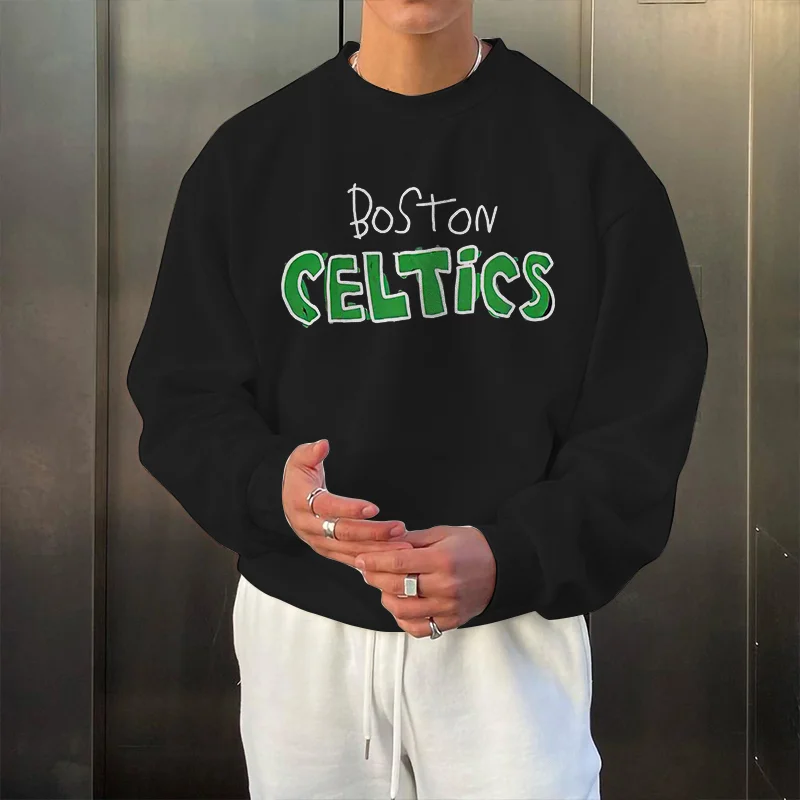 Boston Celtics Grey Sweatshirt
