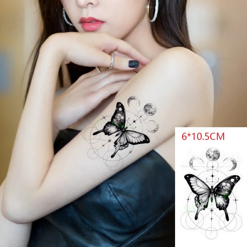 Waterproof Temporary Tattoo Sticker snake animal three colours fake tatto flash tatoo hand leg arm back for kid men women child